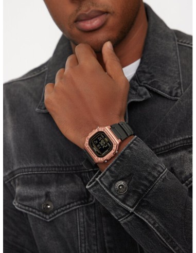 Casio W-218HM-5BV | Reloj Digital Retro con Resistencia al Agua y Diseño Marrón Metálico
