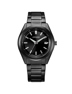 solar radiocontrolado Citizen Collection AS1085-61E JDM 38mm – Zafiro, 50 m, correa de acero