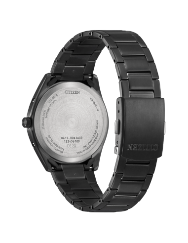 solar radiocontrolado Citizen Collection AS1085-61E JDM 38mm – Zafiro, 50 m, correa de acero