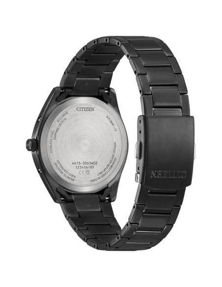 solar radiocontrolado Citizen Collection AS1085-61E JDM 38mm – Zafiro, 50 m, correa de acero