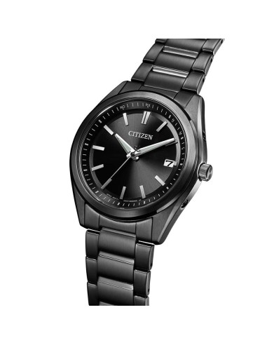 solar radiocontrolado Citizen Collection AS1085-61E JDM 38mm – Zafiro, 50 m, correa de acero