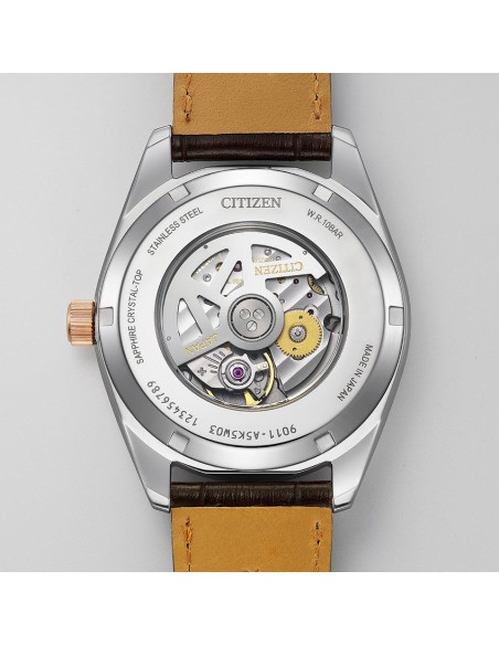 automático Citizen Collection NB1055-04W JDM 38mm – Zafiro, 100 m, 42 h