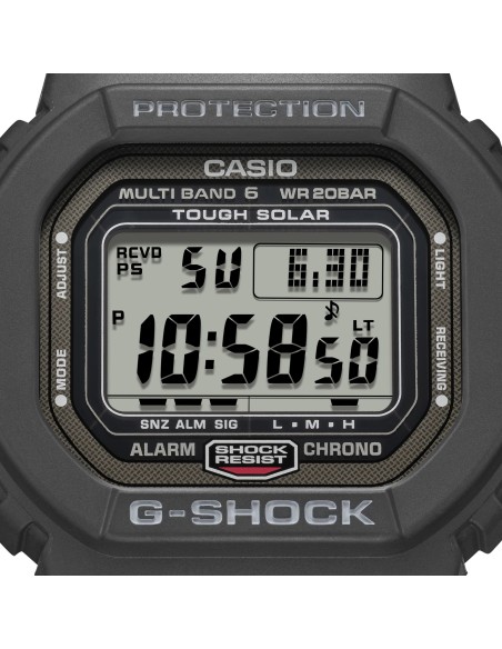 Reloj solar Casio G-Shock THE ORIGIN GW-5000U-1JF JDM  42.8mm – 200 m, Multiband 6,
