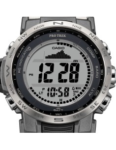 radiocontrol solar Casio Pro Trek PRW-35TLD-7JF JDM 44.6mm – Zafiro, 100 m, triple sensor, correa de titanio 2