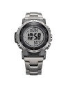 radiocontrol solar Casio Pro Trek PRW-35TLD-7JF JDM 44.6mm – Zafiro, 100 m, triple sensor, correa de titanio