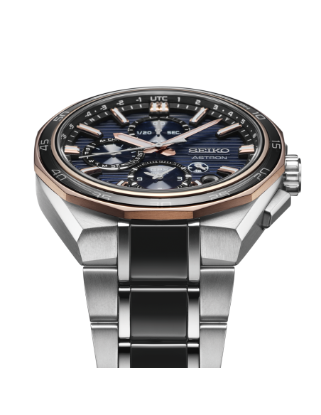 solar Seiko Astron Nexter SBXC180 JDM 44.3mm – Zafiro, GPS, 100 m, titanio, edición limitada