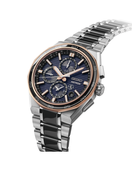 solar Seiko Astron Nexter SBXC180 JDM 44.3mm – Zafiro, GPS, 100 m, titanio, edición limitada