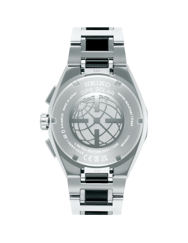 solar Seiko Astron Nexter SBXC180 JDM 44.3mm – Zafiro, GPS, 100 m, titanio, edición limitada