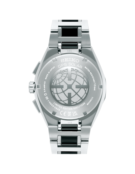 solar Seiko Astron Nexter SBXC180 JDM 44.3mm – Zafiro, GPS, 100 m, titanio, edición limitada