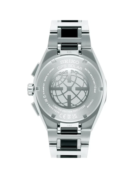 solar Seiko Astron Nexter SBXC180 JDM 44.3mm – Zafiro, GPS, 100 m, titanio, edición limitada