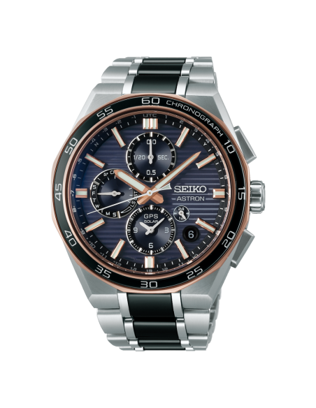 solar Seiko Astron Nexter SBXC180 JDM 44.3mm – Zafiro, GPS, 100 m, titanio, edición limitada