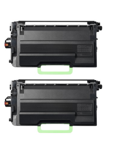 2 Tóner Compatible Brother TN3600XXL de Alta Capacidad (11.000 Páginas)