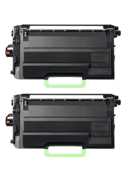 2 Tóner Compatible Brother TN3600XXL de Alta Capacidad (11.000 Páginas)