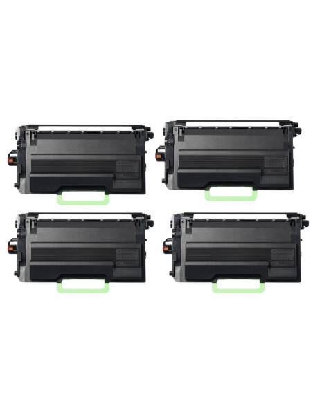 4 Tóner Compatible Brother TN3600XXL de Alta Capacidad (11.000 Páginas)