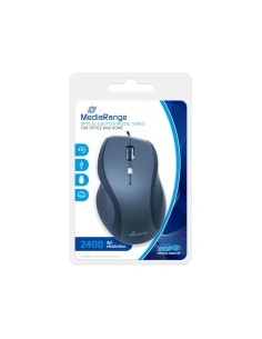 Ratón óptico MROS202 con cable 5 botones