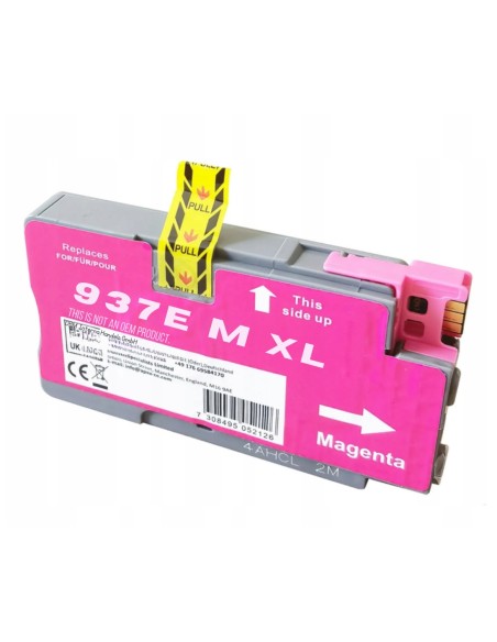 tinta Compatible Compatible HP 937e XL Magenta (Chip reforzado contra actualizaciones)