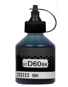 tinta Compatible Brother BTD60BK Negro Botella de Tinta