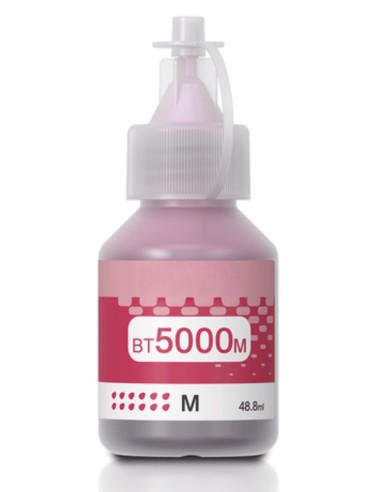 tinta Compatible Brother BT5000M Magenta Botella de Tinta