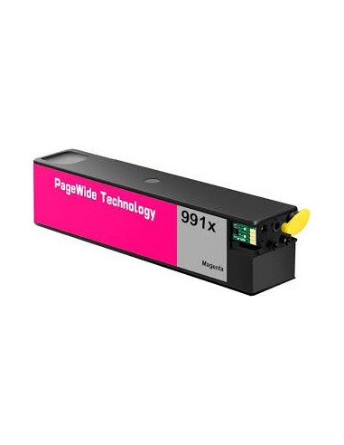 tinta compatible HP 991X / 991A (Magenta) – M0J94AE / M0J78AE para PageWide