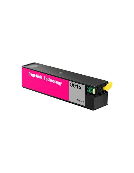 tinta compatible HP 991X / 991A (Magenta) – M0J94AE / M0J78AE para PageWide