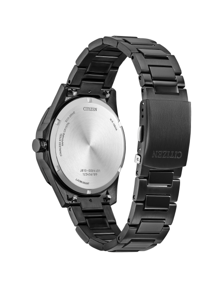 Reloj hombre solar Citizen Brycen AW1855‑52E 42 mm – Zafiro, 100 m, brazalete acero negro