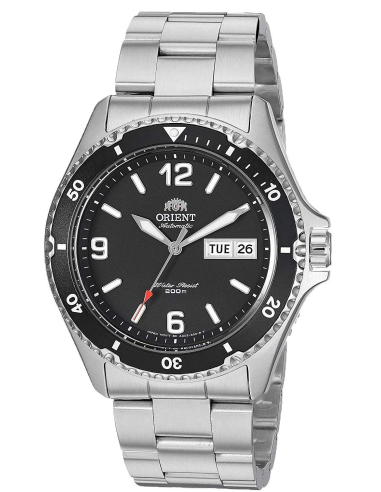 reloj automático hombre Orient Mako TAA02001B 41,5mm 200m WR correa de acero
