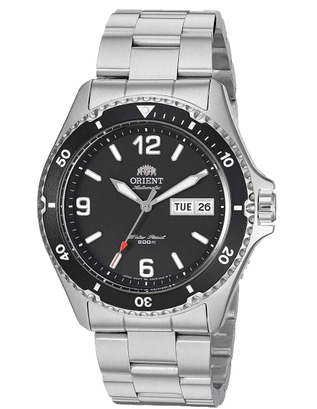 reloj automático hombre Orient Mako TAA02001B 41,5mm 200m WR correa de acero