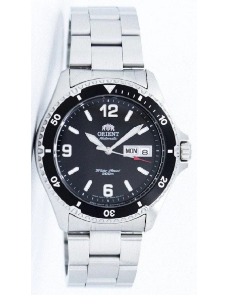 reloj automático hombre Orient Mako TAA02001B 41,5mm 200m WR correa de acero