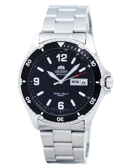 reloj automático hombre Orient Mako TAA02001B 41,5mm 200m WR correa de acero