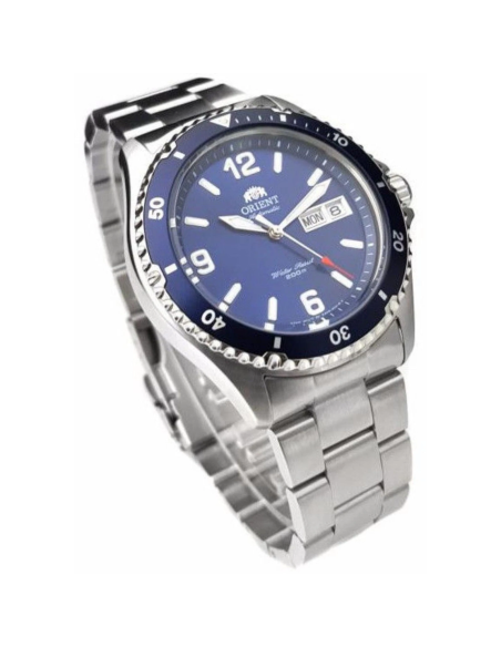 reloj automático hombre Orient Mako TAA02002D 41,5mm 200m WR correa de acero