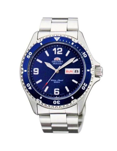 reloj automático hombre Orient Mako TAA02002D 41,5mm 200m WR correa de acero