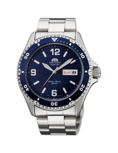 reloj automático hombre Orient Mako TAA02002D 41,5mm 200m WR correa de acero