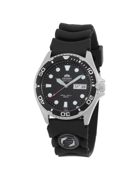 Reloj automático hombre Orient Sports Mako Ray TAA02007B 41.5mm 200m WR correa de caucho