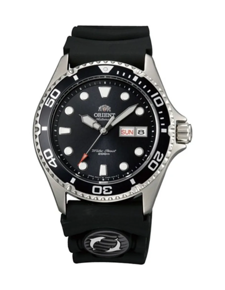 Reloj automático hombre Orient Sports Mako Ray TAA02007B 41.5mm 200m WR correa de caucho