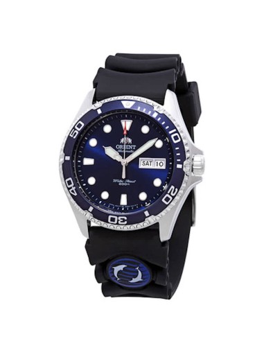 Reloj automático hombre Orient Sports Mako Ray TAA02008D 41.5mm 200m WR correa de caucho