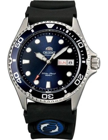 Reloj automático hombre Orient Sports Mako Ray TAA02008D 41.5mm 200m WR correa de caucho