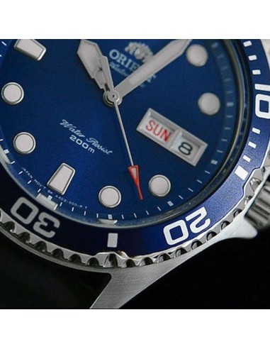 Reloj automático hombre Orient Sports Mako Ray TAA02008D 41.5mm 200m WR correa de caucho