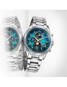 solar radiocontrol titanio hombre Citizen Exceed Moon Phase Firefly Night BY1020-61W JDM Limited Edition 450 pcs 2