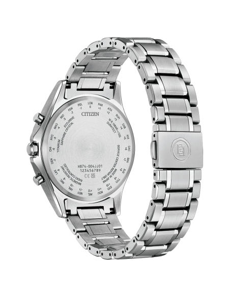 solar radiocontrol titanio hombre Citizen Exceed Moon Phase Firefly Night BY1020-61W JDM Limited Edition 450 pcs