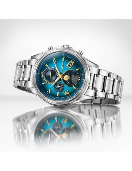 solar radiocontrol titanio hombre Citizen Exceed Moon Phase Firefly Night BY1020-61W JDM Limited Edition 450 pcs