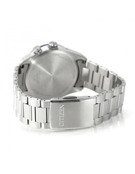 solar‑radio Citizen Attesa Unite with BLUE CB0288‑65L JDM 40,6 mm – Zafiro, 100 m, Super Titanium,