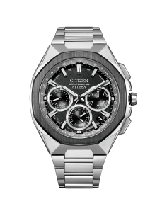 solar Satellite GPS titanio Citizen Attesa ACT Line CC4104-53E JDM 44mm 100m WR cristal de zafiro