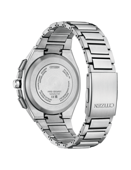 solar Satellite GPS titanio Citizen Attesa ACT Line CC4104-53E JDM 44mm 100m WR cristal de zafiro
