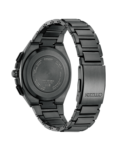 hombre solar Satellite GPS Citizen Attesa ACT Line/Black Titanium™ Series CC4105-69E JDM 44mm 100m WR