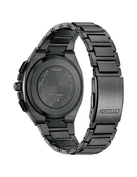hombre solar Satellite GPS Citizen Attesa ACT Line/Black Titanium™ Series CC4105-69E JDM 44mm 100m WR