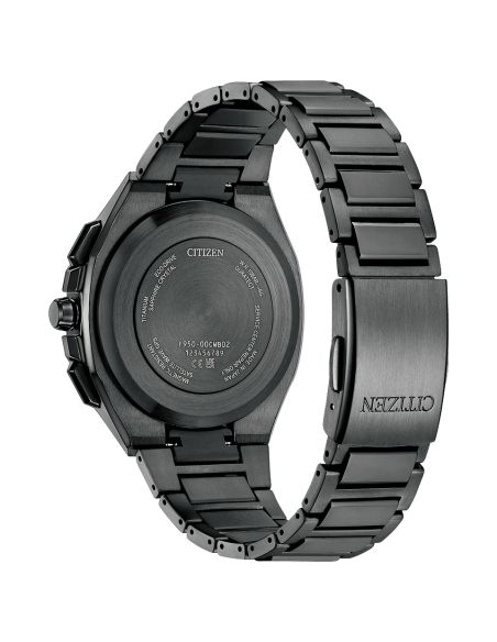 hombre solar Satellite GPS Citizen Attesa ACT Line/Black Titanium™ Series CC4105-69E JDM 44mm 100m WR