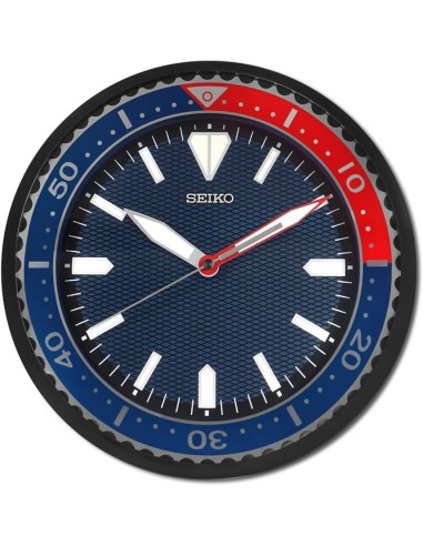 reloj de pared Seiko QXA791J 300 × 45 mm, 780 g Segundero con barrido silencioso Lumibrite