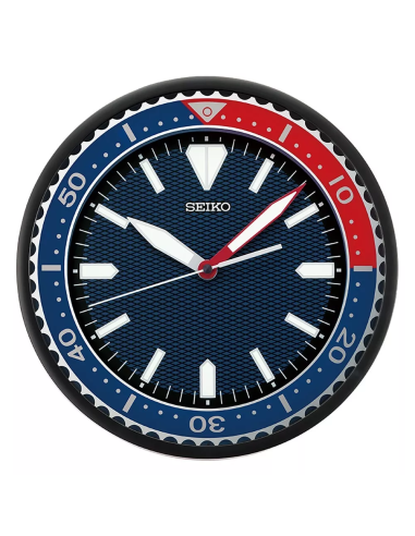 reloj de pared Seiko QXA791J 300 × 45 mm, 780 g Segundero con barrido silencioso Lumibrite