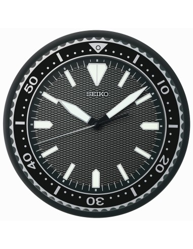 reloj de pared Seiko Prospex Tribute QXA791K JDM 300 × 45 mm, 780 g Segundero con barrido silencioso