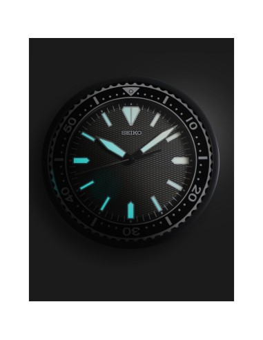 reloj de pared Seiko Prospex Tribute QXA791K JDM 300 × 45 mm, 780 g Segundero con barrido silencioso